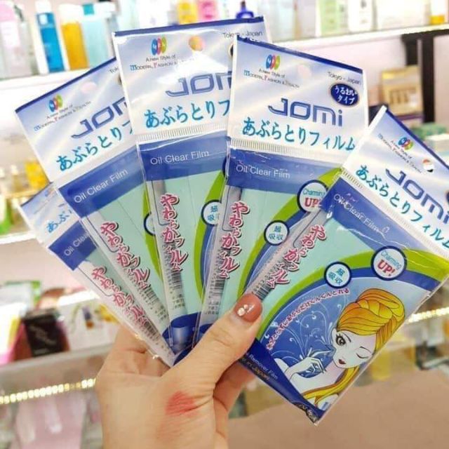 Giấy thấm dầu Jomi Nhật Bản 70 tờ Oil Clear Film
