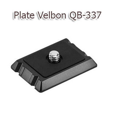 Plate - Đế gắn chân máy ảnh Velbon QB-5W, QB-3, QB-337,...