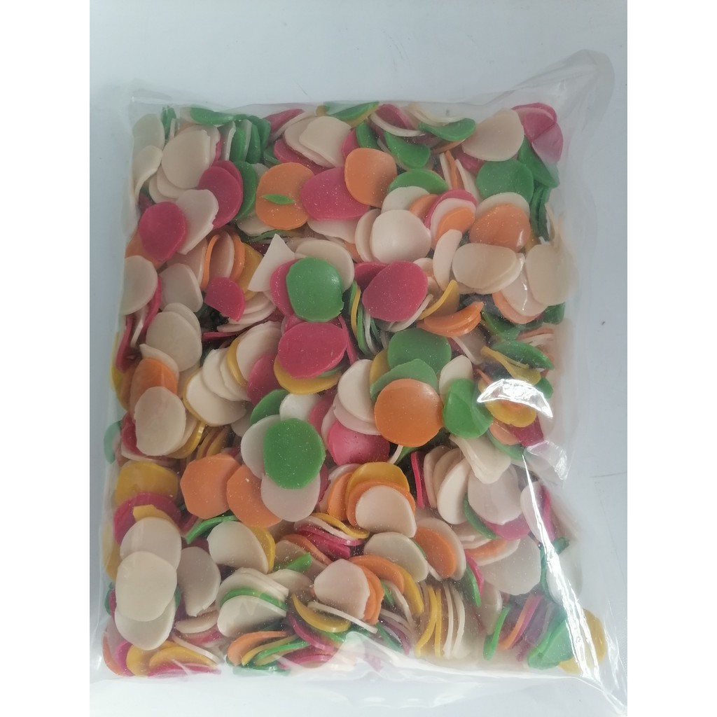 [GÓI LỚN - 1Kg] BÁNH PHỒNG TÔM NGŨ SẮC [VN] ĐẠI ĐỒNG THUẬN Shrimp Chips Mixed Color (ddt-hk)