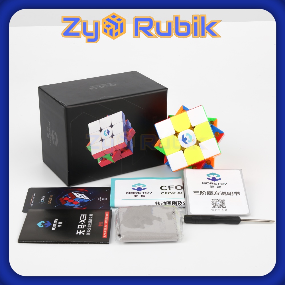 Rubik 3x3 TianMa X3 - Khối Lập Phương 4 Phiên Bản Tianma v1/v2/v3/v4  - Moretry Tianma X3 - Zyo Rubik