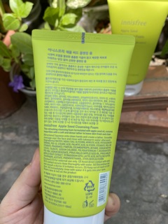 Sữa rửa mặt apple seed deep cleansing foam