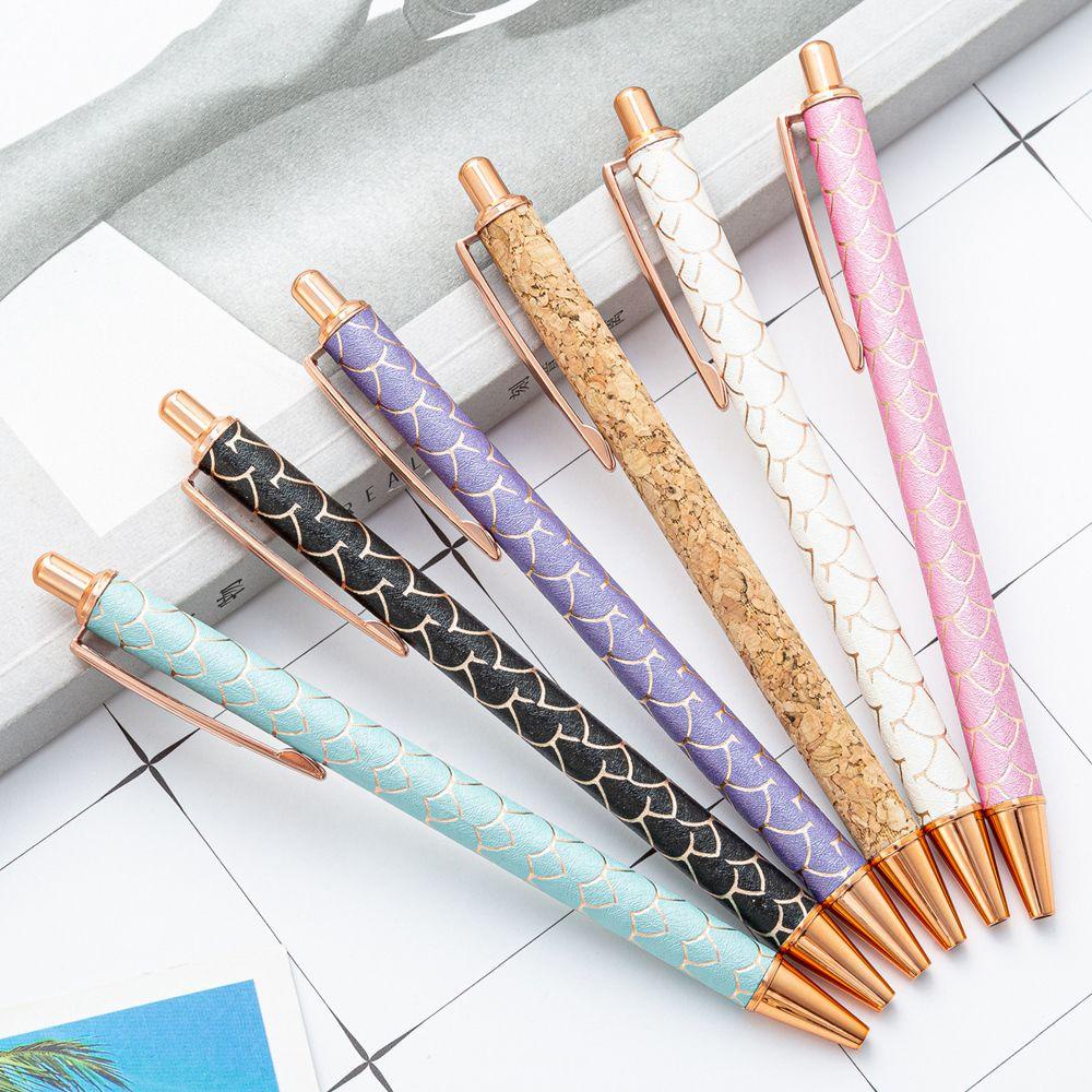 Bút Bi Hình Hoa Hồng Bằng Kim Loại Sang Trọng|Bút Viết 1.0mm Ngòi 1.0mm Chất Lượng Cao