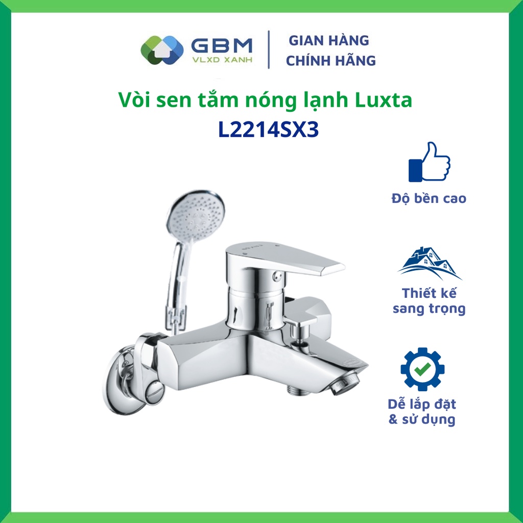 Vòi Sen Tắm Nóng Lạnh Luxta L2214SX3