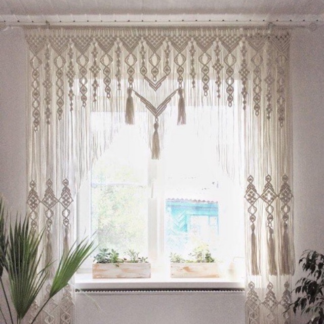 Mành macrame bigsize