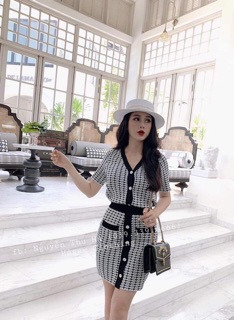 SET VÁY LEN KHUY DỌC