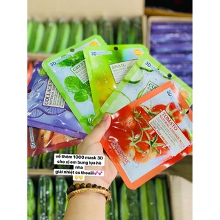 Combo 10 miếng Mặt nạ 3D Foodaholic