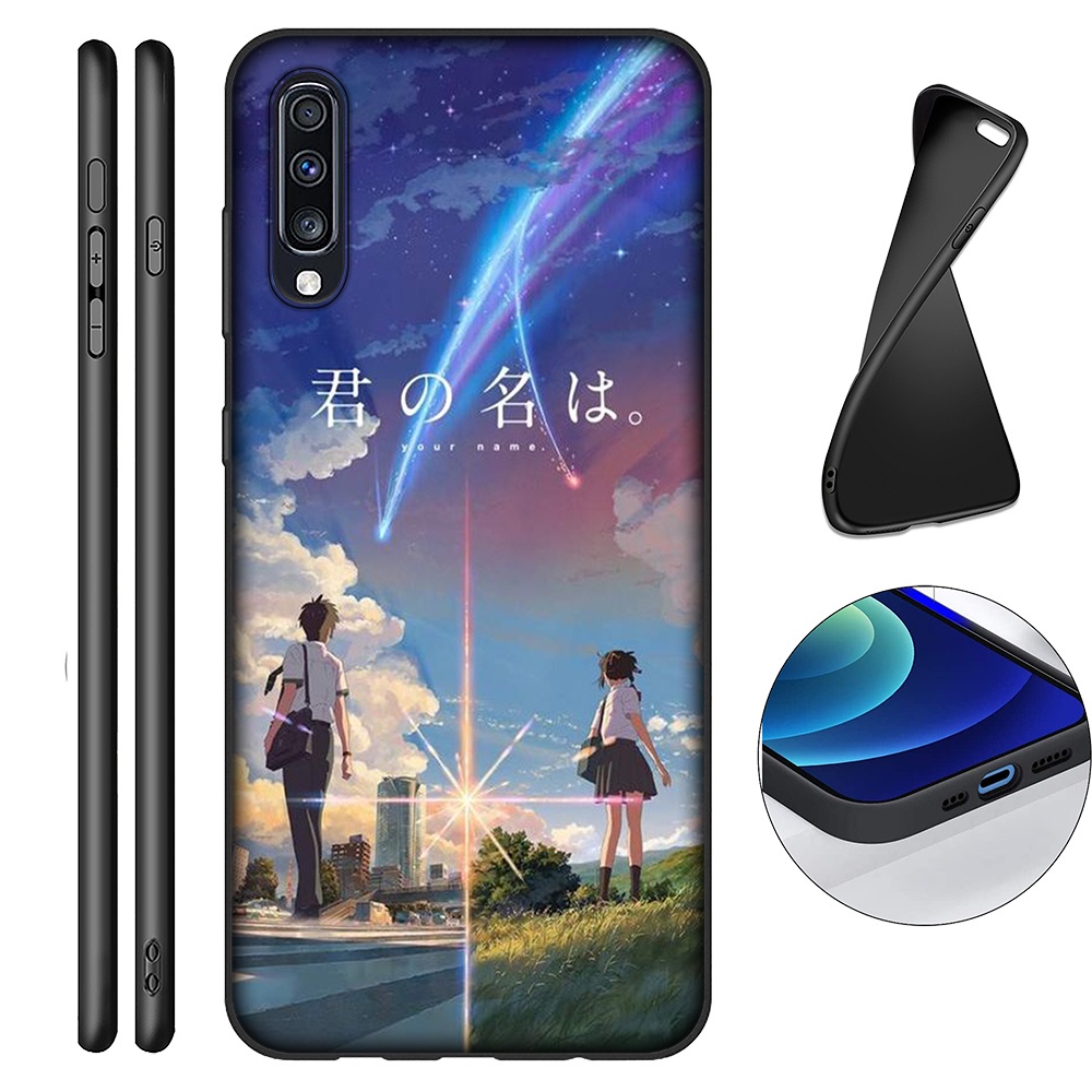 Ốp điện thoại silicon TPU mềm hình anime InuYasha Your Name cho OPPO A16 A16S A54S A53S A55 4G 5G A56 XF18
