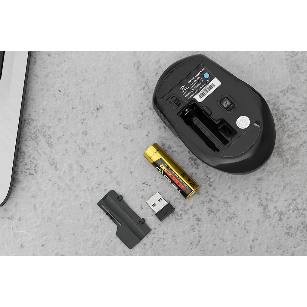 Chuột Bluetooth Zadez M350 - lên tới 3 triệu lần bấm DPI cao,khoảng cách 10m