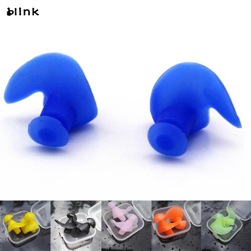 Nút bịt tai màu trơn chống nước để bảo vệ tai khi bơi