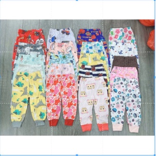 Combo 10 quần chục dài mặc điều hòa cho bé