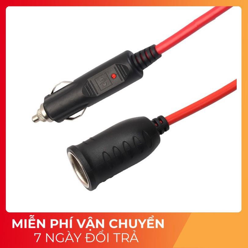 Dây Lõi Đồng Cao Cấp - Cáp Nối Dài Chuyên Dụng Cho Tẩu Sạc Xe Hơi, Ô Tô 12V 24V