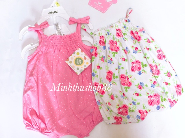 Set body hai dây Little Me xuất xịn cực đẹp