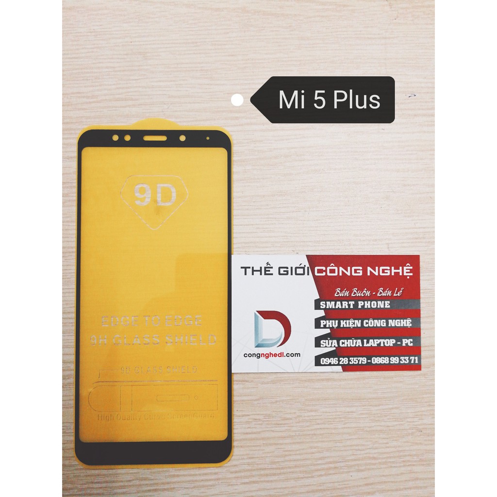 Kính Cường Lực Xiaomi Redmi 5 Plus Full Màn Hình