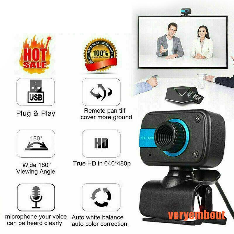 Webcam Hd Usb Có Sẵn Micro Cho Pc Laptop | BigBuy360 - bigbuy360.vn