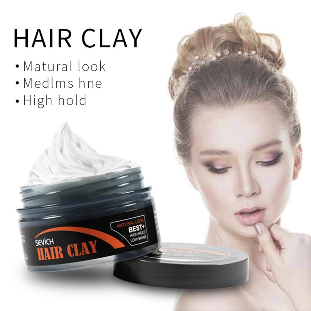 Sáp vuốt tóc nam tính lẫn nữ tính đều có khả năng cùng với  Hair Clay Sevich 100g 