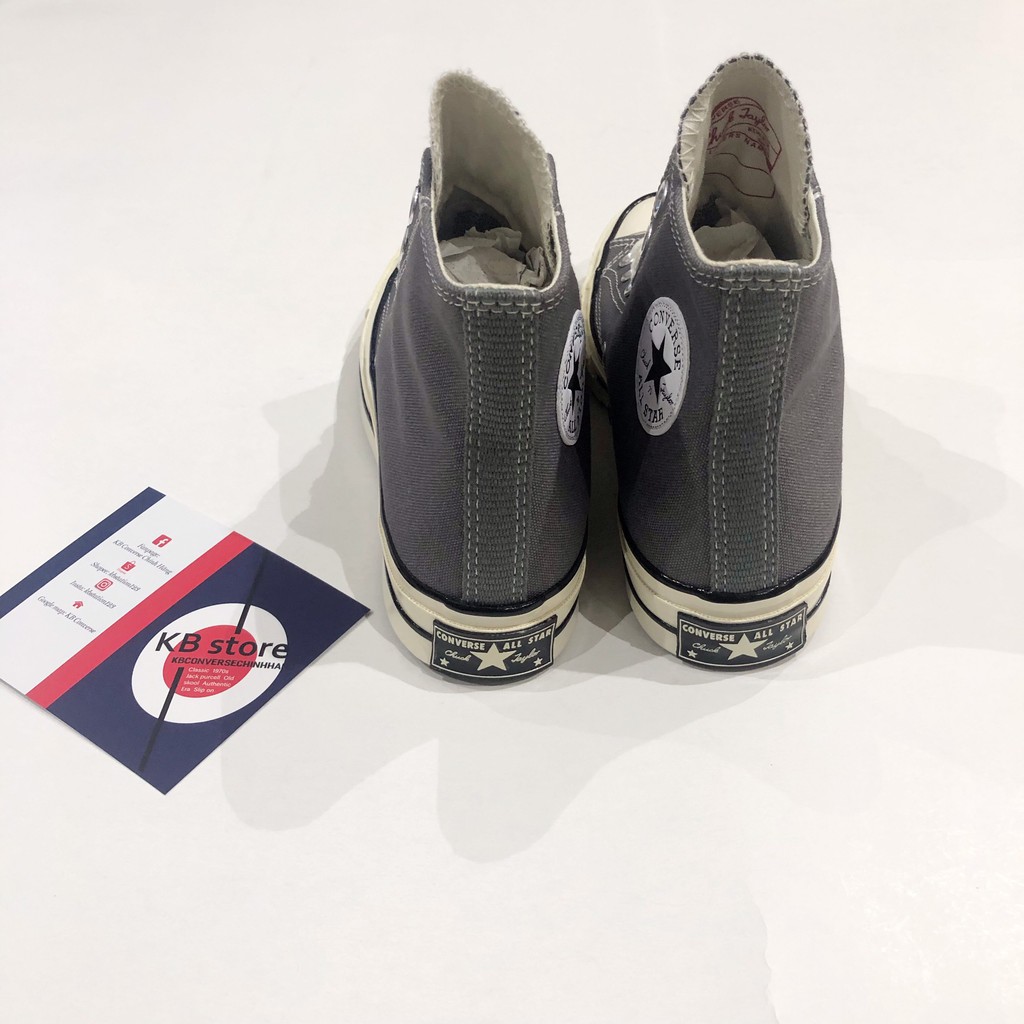 Giày converse 1970s cổ cao xám | BigBuy360 - bigbuy360.vn
