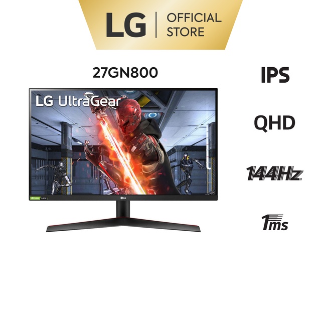 [Mã ELMALL7 giảm 7% đơn 5TR] Màn Hình LG 27GN800-B 27'' 1ms 144Hz IPS QHD UltraGear™ - Hàng Chính Hãng