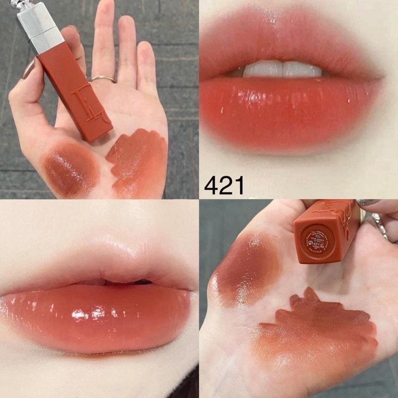 Chính hãng- Son DIOR Addict Lip Tint Mẫu Mới 2023 màu 451, 421,491,721, 561- LAMII BEAUTY