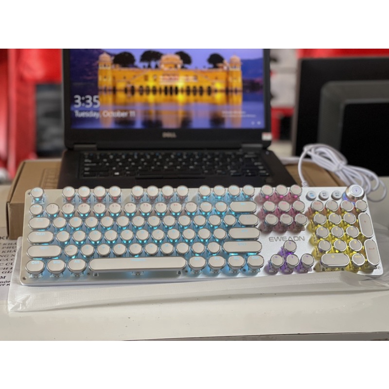 Bàn phím cơ led tuỳ chính có núm vặn volume