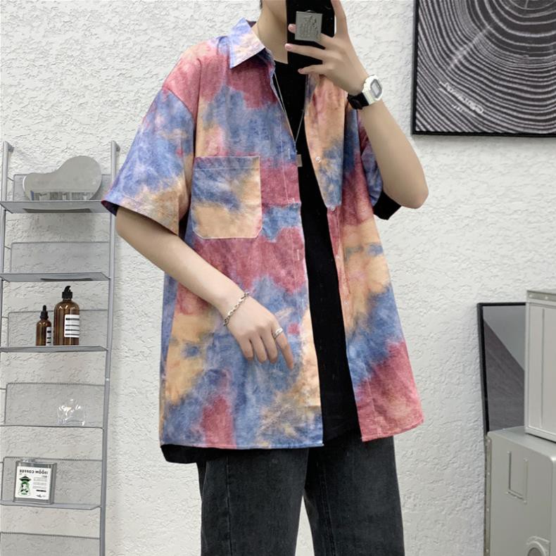 [HÀNG HIỆU] Áo Sơ Mi Tay Ngắn Thời Trang Dành Cho Nam | BigBuy360 - bigbuy360.vn