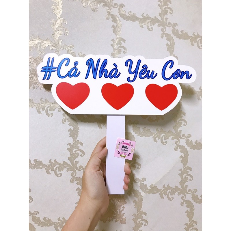Phụ kiện chụp ảnh cầm tay chủ đề sinh nhật