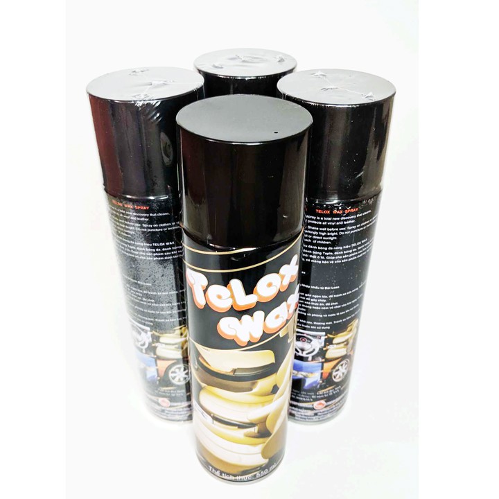 Chai xịt bóng TELOX WAX 550ml Xịt Là Bóng