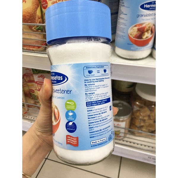 Đường ăn kiêng Thuỵ Sỹ Hermesetas (tốt cho người tiểu đường và ăn kiêng)