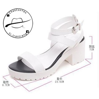 [Xả hàng] Sandal cao gót DAPHNE - G51