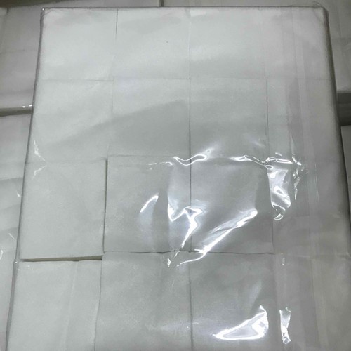 Bông phun xăm cắt sẵn, miếng bông lau tẩy trang 1200 miếng dùng  đắp toner, spa, thẩm mỹ viện, phun xăm