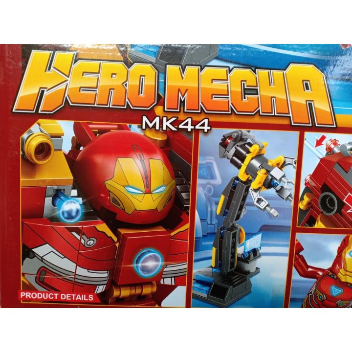 Bộ Lego Xếp Hình Ninjago Siêu Robot Người Sắt. Gồm 568 Chi Tiết.