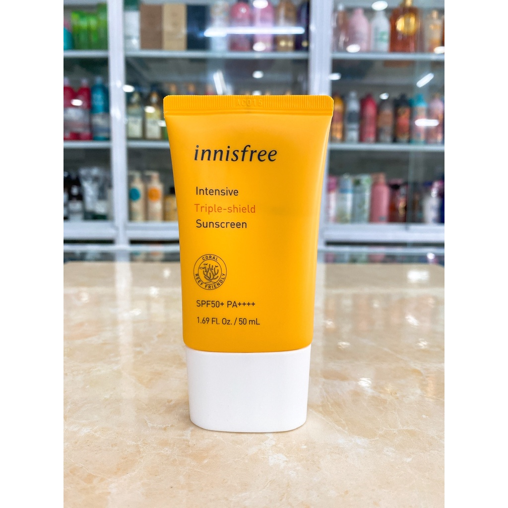 Kem Chống Nắng Innisfree Triple-Shield SPF 50 PA++++ Hàn Quốc 50ml