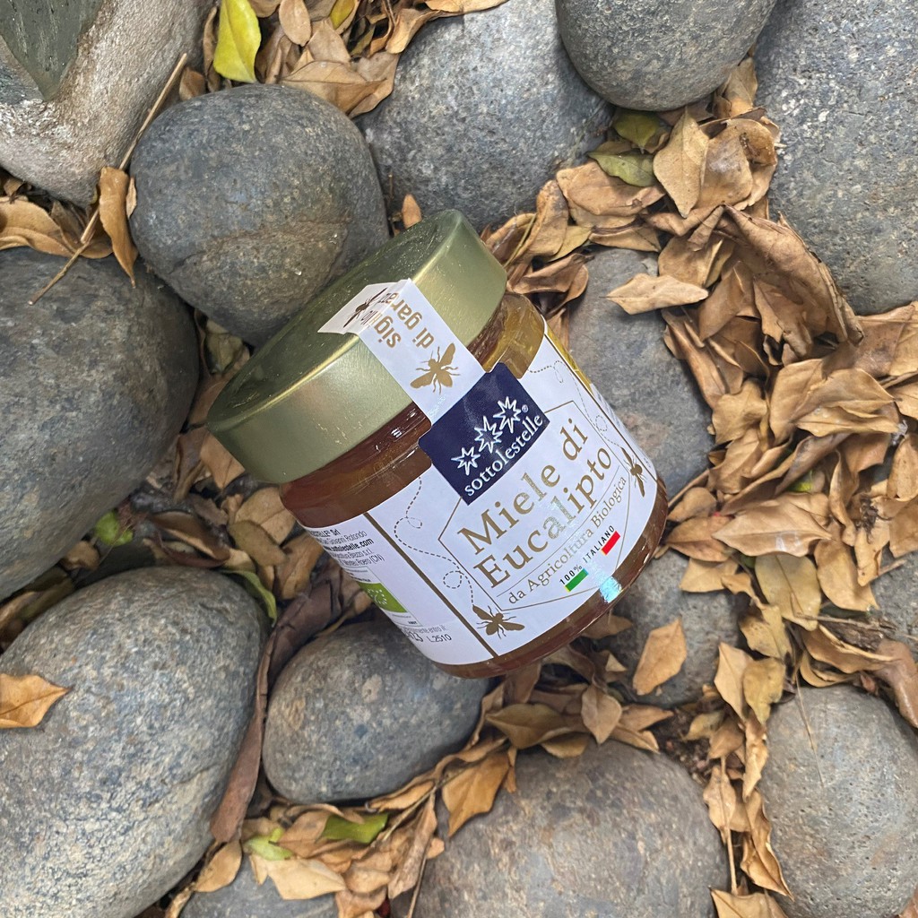 Mật ong hoa bạch đàn hữu cơ Sottolestelle 280g