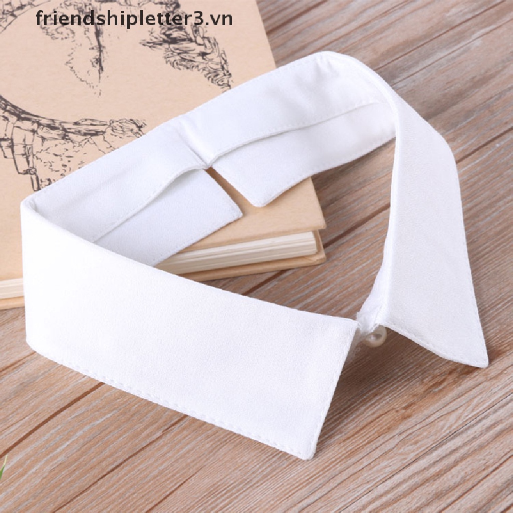 Cổ Áo Sơ Mi Giả Có Thể Tháo Rời Phong Cách Cổ Điển Cho Nam Và Nữ