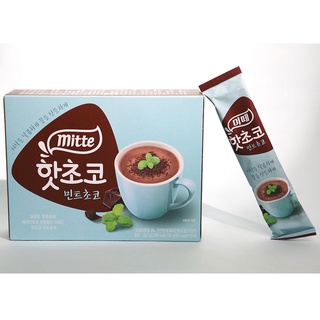 10 gói sô cô la nóng mitte vị nguyên bản choco bạc hà 30g - ảnh sản phẩm 6