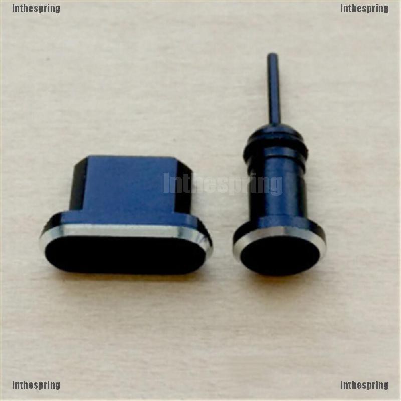 Nút Bịt Chống Bụi Cổng Sạc Usb 2 Trong 1