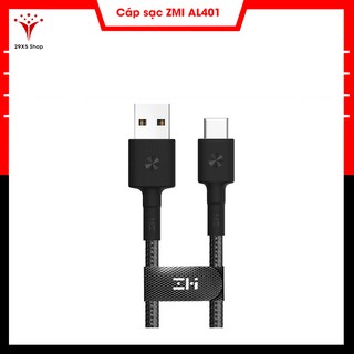 Cáp USB Type C bọc sợi Kevlar Xiaomi ZMI AL411/AL401 30cm/100cm Đen - 29x5Shop
