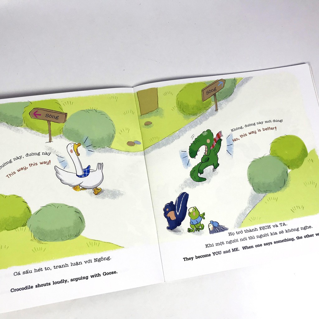 Sách - Ehon song ngữ - Bộ sách trau dồi SÁCH KỸ NĂNG SỐNG và tư duy tích cực cho bé (6q lẻ | BigBuy360 - bigbuy360.vn