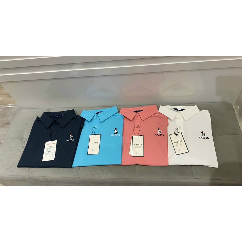 ÁO CỘC GOLF NAM HAZZYS CHẤT THUN LẠNH,CO GIÃN 4 CHIỀU