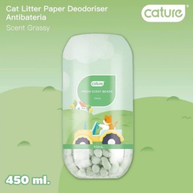 Hạt Viên Khử Mùi Cát Mèo Cature Fresh Scent Beads 450ml