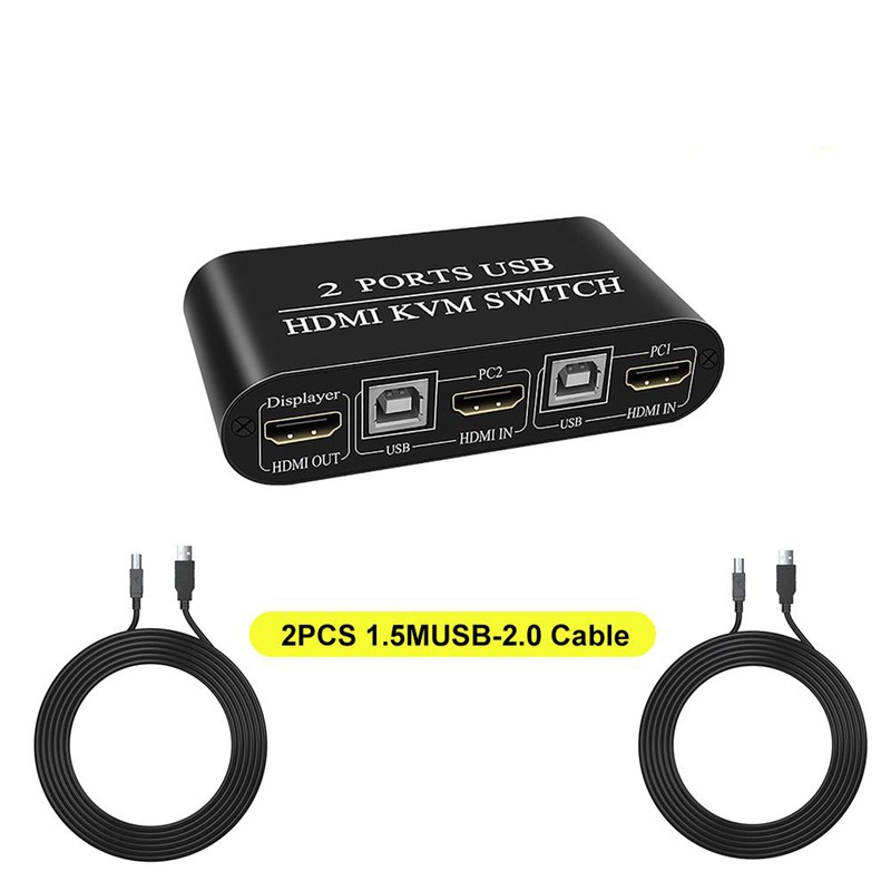 Bộ Chia 2 Cổng Usb Hdmi Cho Máy Tính | BigBuy360 - bigbuy360.vn