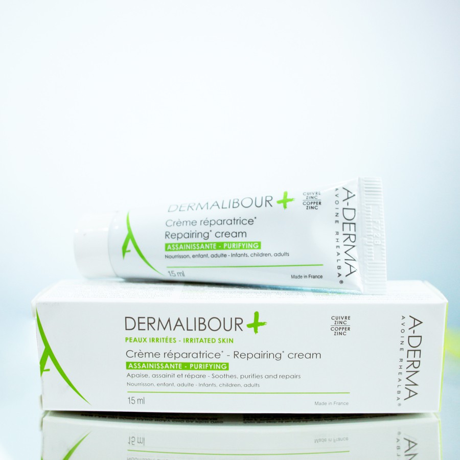 Kem phục hồi và làm dịu da A-Derma Dermalibour + Repairing Cream (15ml - 50ml)