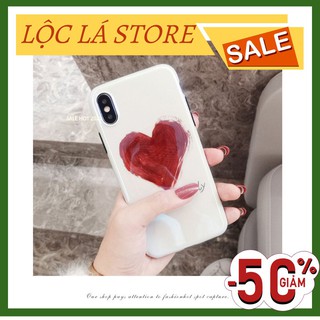 Ốp tim lovely phản quang cho iPhone