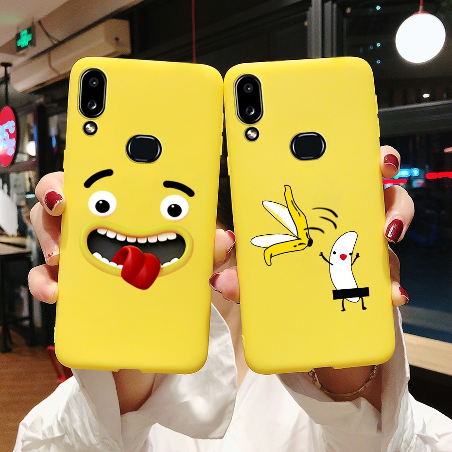 Ốp điện thoại silicon mềm màu kẹo thời trang cho Samsung Galaxy A10S A107 A107F SM-A107F 6.2"