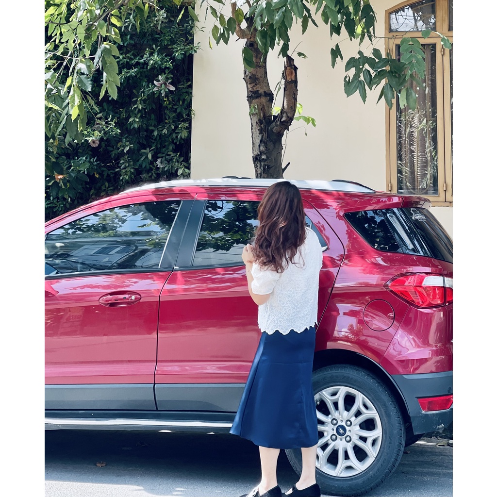 (HÀNG SẴN - HÌNH THẬT) Chân váy Satin - Chân váy Midi dáng dài - Nhiều màu lựa chọn