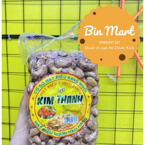 Hạt điều rang muối Kim Thanh 500g