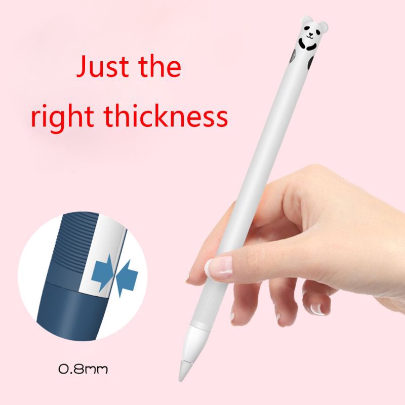 Vỏ Silicone Bảo Vệ Bút Cảm Ứng Hình Thú Đáng Yêu Cho Ipad Pencil 1st