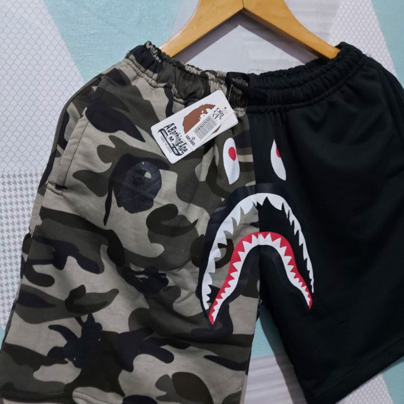 Bape Quần Short Thời Trang Phong Cách Năng Động