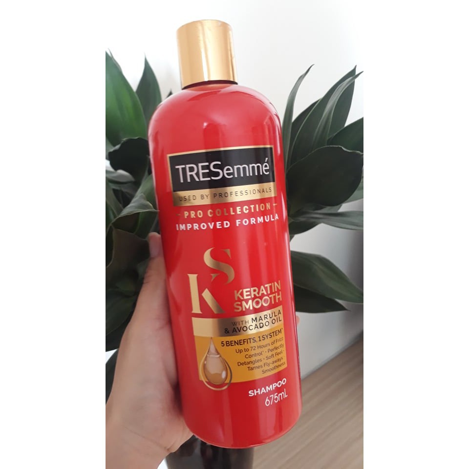 Dầu Gội TRESEME Keratin Smooth Tinh Dầu Argan của Úc