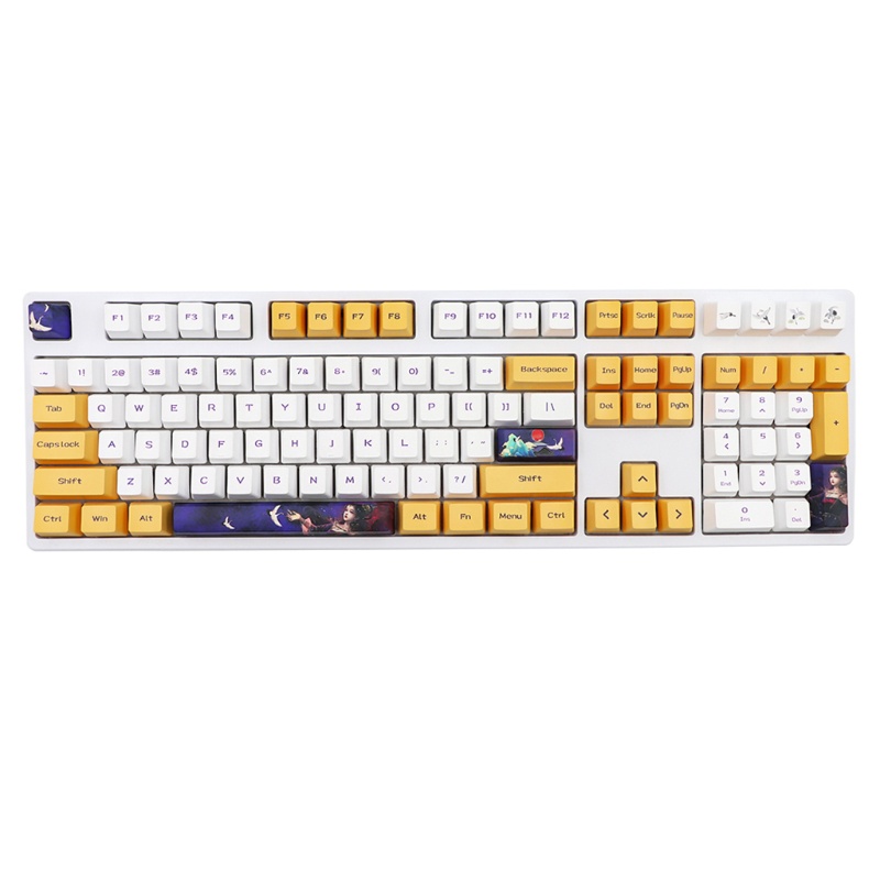 Bộ 117 Phím Rời PBT Cho Bàn Phím Cơ Chơi Game MX