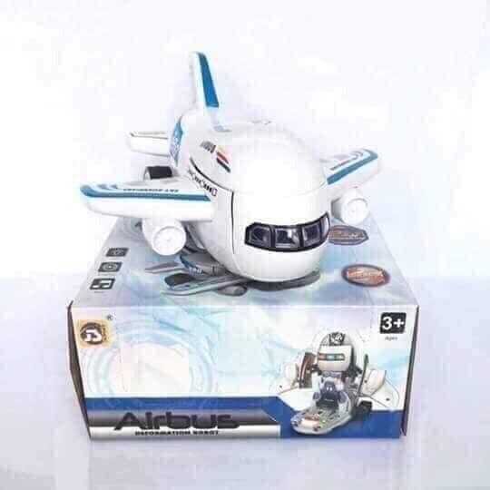 Đồ chơi máy bay airbus 380 biến hình robot cực ngầu cho bé
